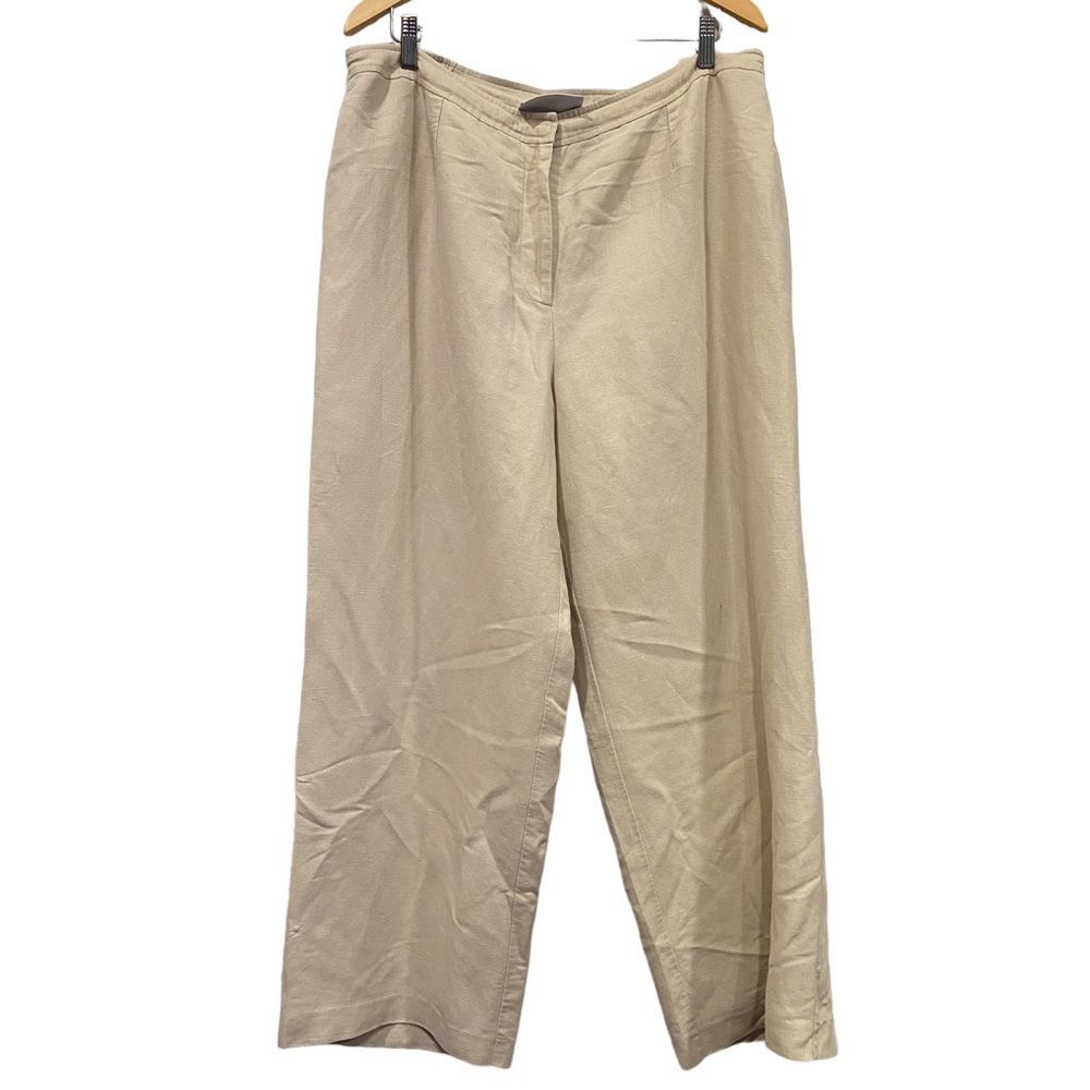 Liz Claiborne Villager Linen Pants sz 16